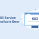 Solve 503 Errors on WordPress