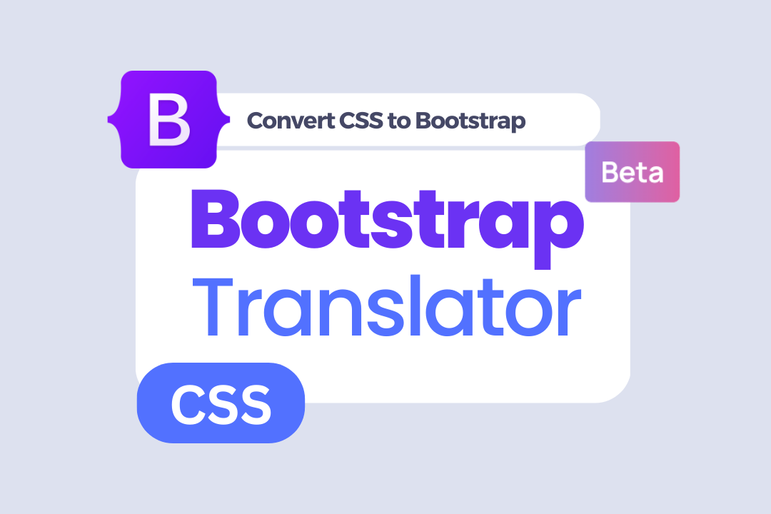 How to Convert CSS to Bootstrap with Bootstrap Translator?